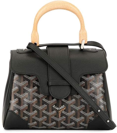 goyard top handle|goyard wooden handle bag price.